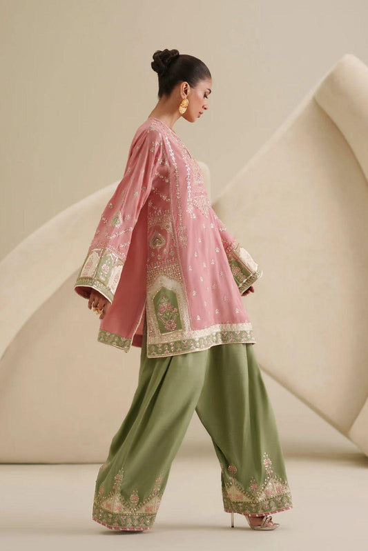 Ruksana Cotton Rayon 3-Piece Suit Set