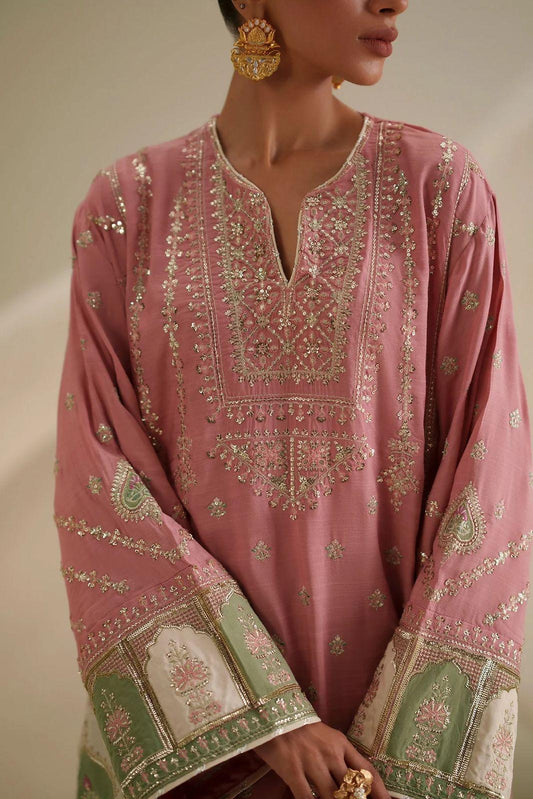 Ruksana Cotton Rayon 3-Piece Suit Set