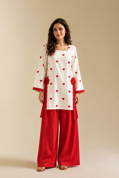 Heart Bow Farshi Set