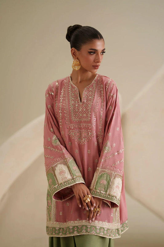 Ruksana Cotton Rayon 3-Piece Suit Set