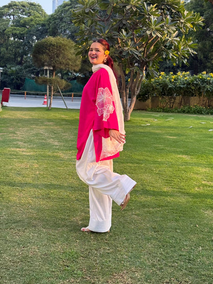 Noor Gulabi Set 🌸